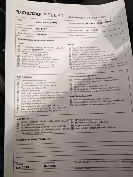 Volvo V90 vaihtoauto