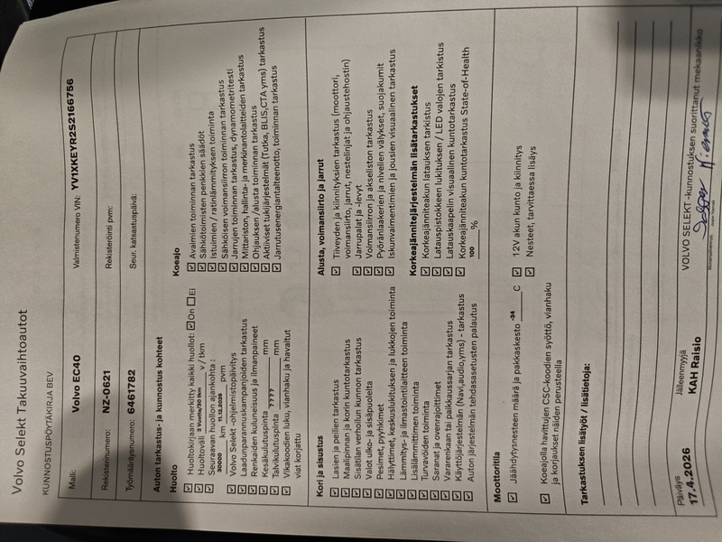 Volvo EC40 vaihtoauto