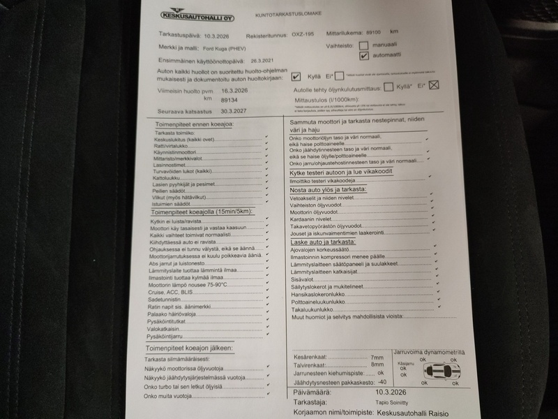 Ford Kuga vaihtoauto