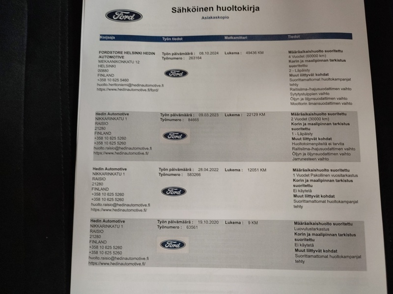 Ford Kuga vaihtoauto