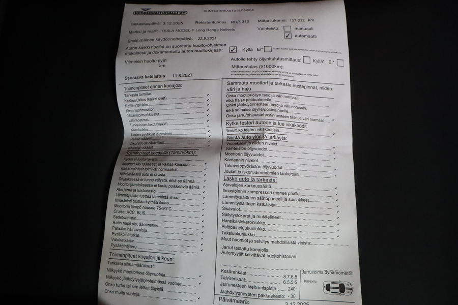 Tesla Model Y vaihtoauto