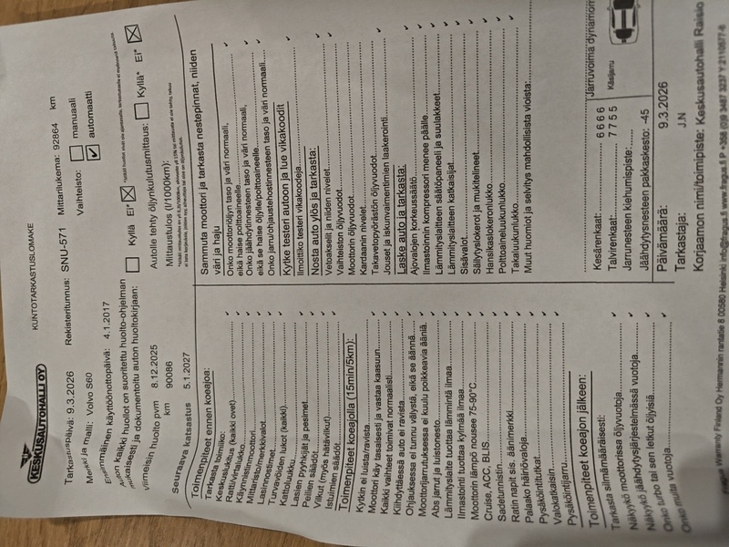 Volvo S60 vaihtoauto