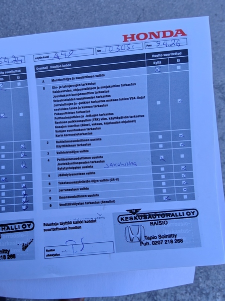 Honda Civic vaihtoauto