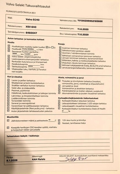 Volvo EC40 vaihtoauto