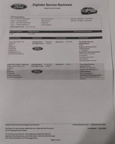 Ford USA Mustang vaihtoauto