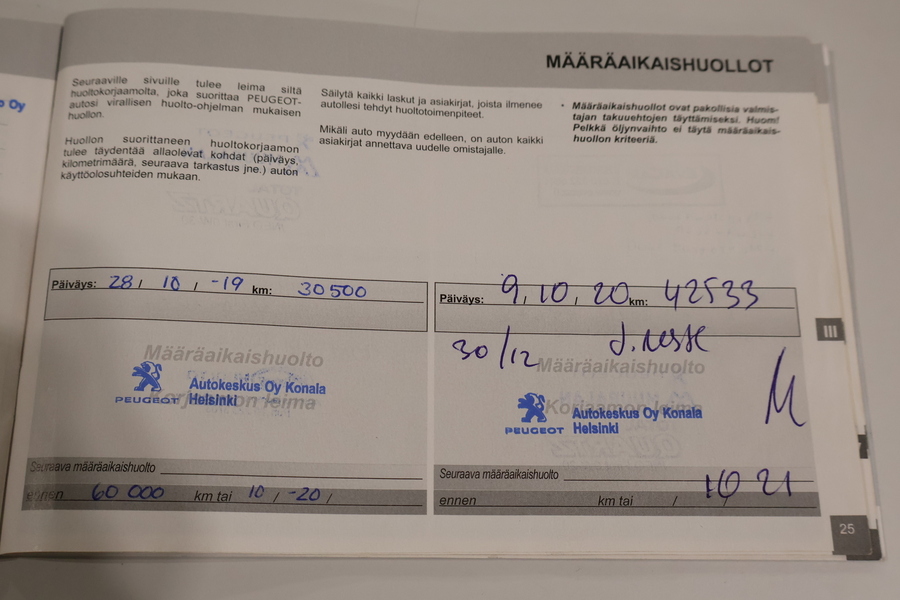 Peugeot 5008 vaihtoauto