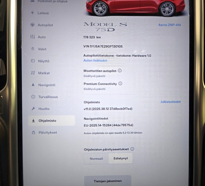 Tesla Model S vaihtoauto