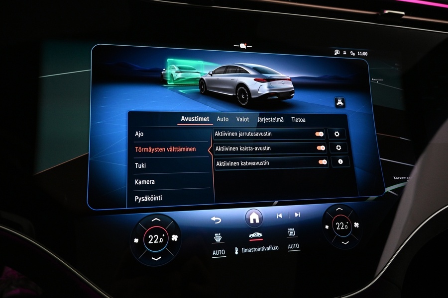 Mercedes-Benz EQS vaihtoauto