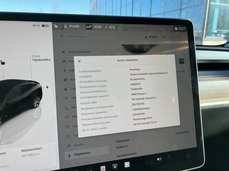 Tesla Model Y vaihtoauto