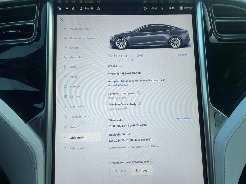 Tesla Model S vaihtoauto