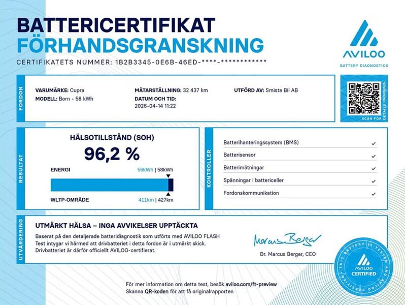 Cupra Born vaihtoauto