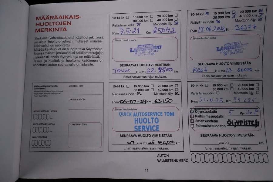 Nissan Qashqai vaihtoauto