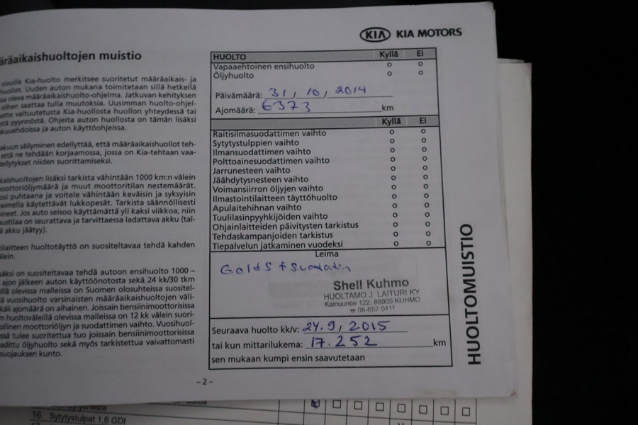 Kia Sportage vaihtoauto