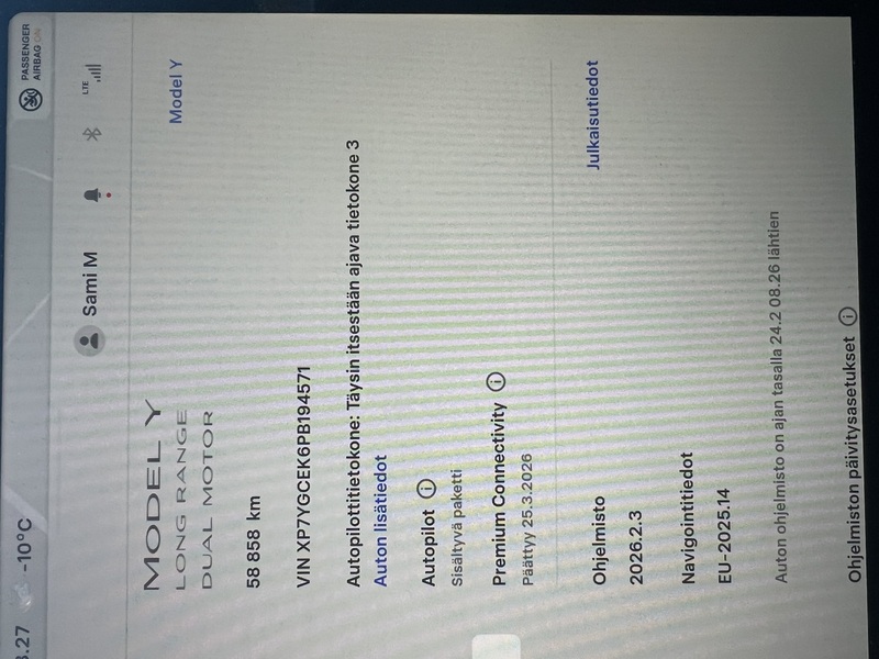 Tesla Model Y vaihtoauto