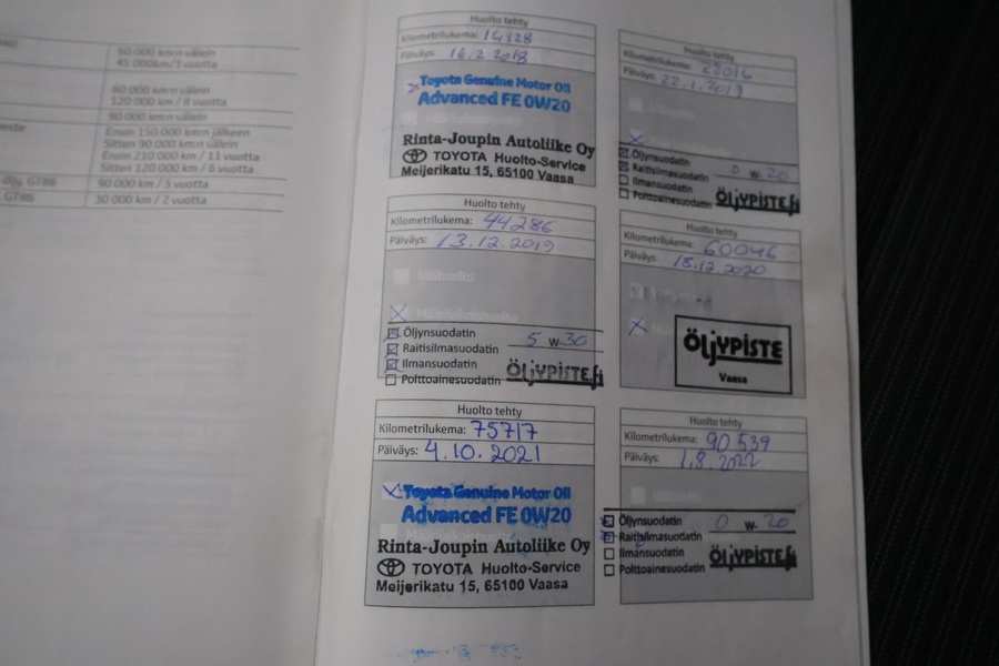 Toyota Avensis vaihtoauto