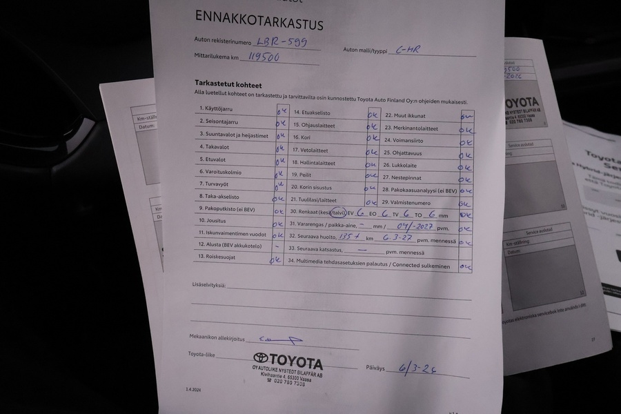 Toyota C-HR vaihtoauto