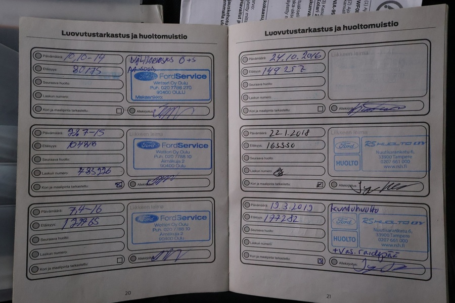 Ford Tourneo vaihtoauto