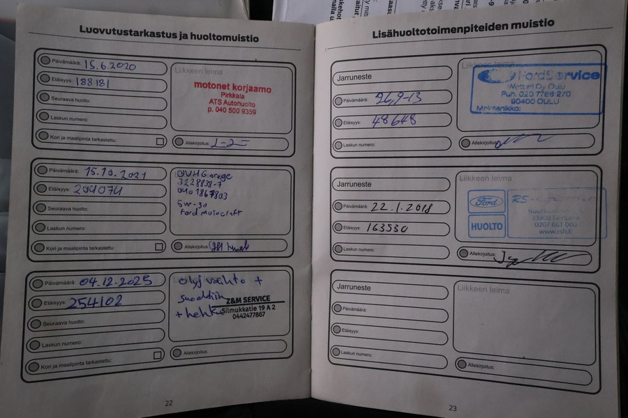 Ford Tourneo vaihtoauto