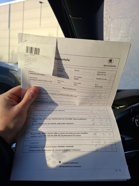 Skoda Octavia vaihtoauto