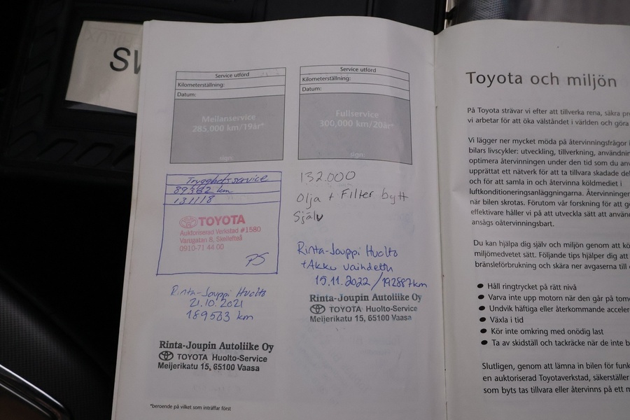 Toyota Avensis vaihtoauto