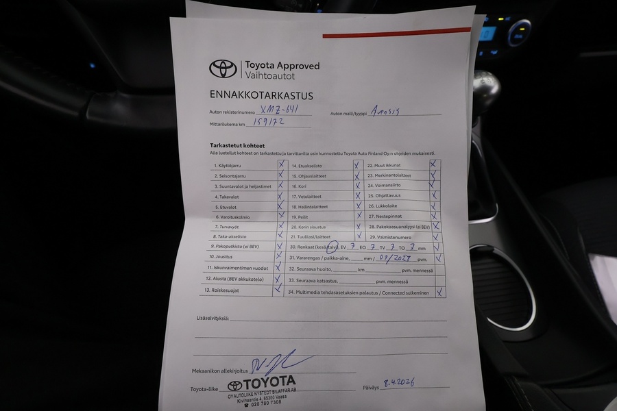 Toyota Avensis vaihtoauto