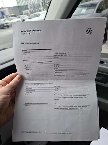 Volkswagen Transporter vaihtoauto