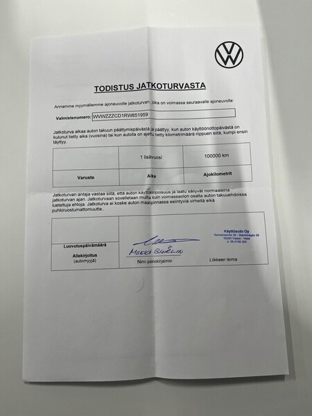 Volkswagen Golf vaihtoauto