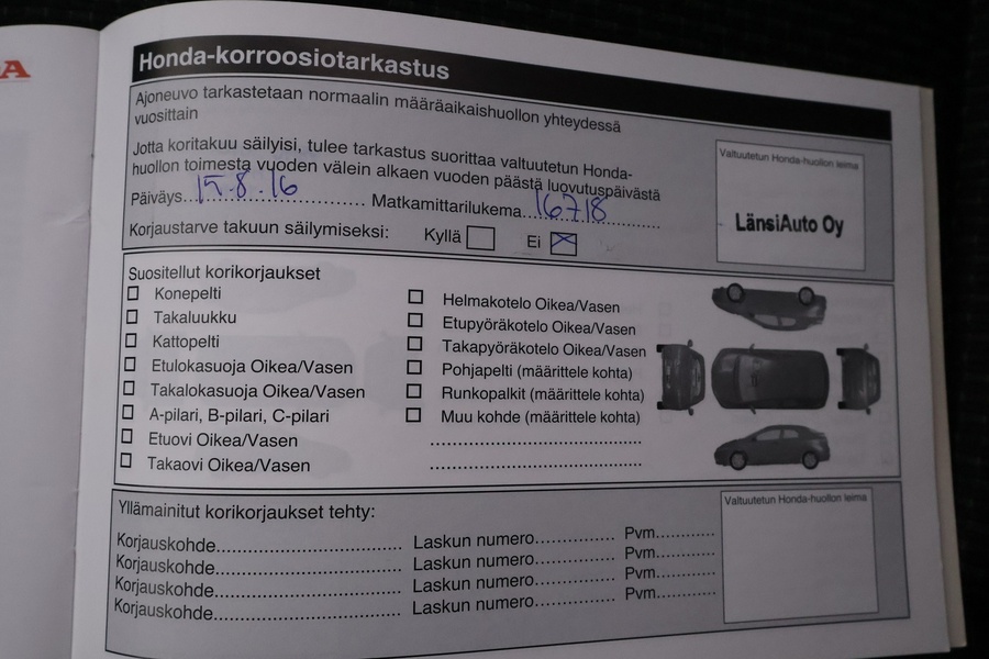 Honda Civic vaihtoauto