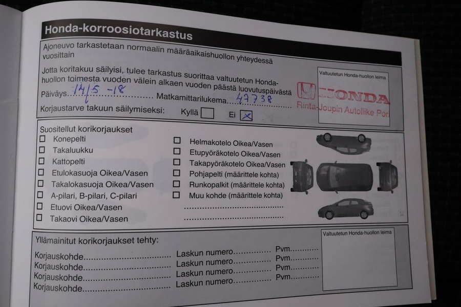 Honda Civic vaihtoauto