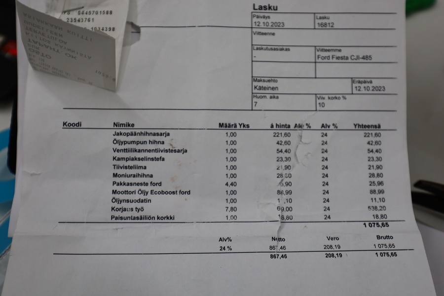 Ford Fiesta vaihtoauto