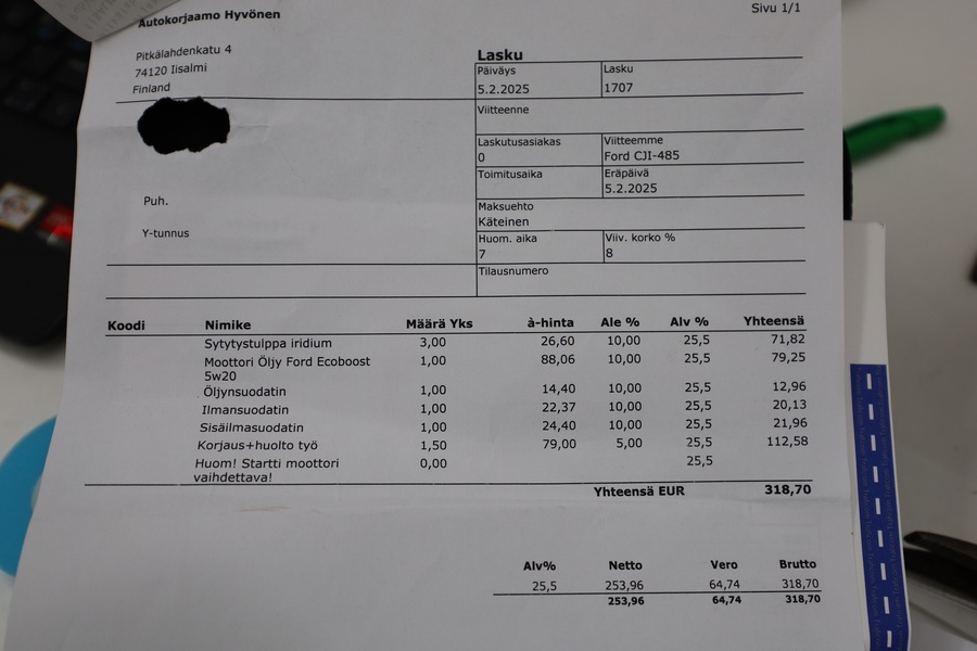 Ford Fiesta vaihtoauto