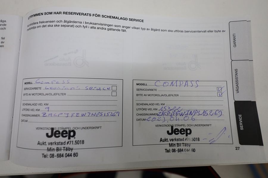 Jeep Compass vaihtoauto