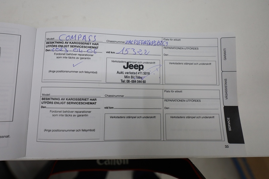 Jeep Compass vaihtoauto