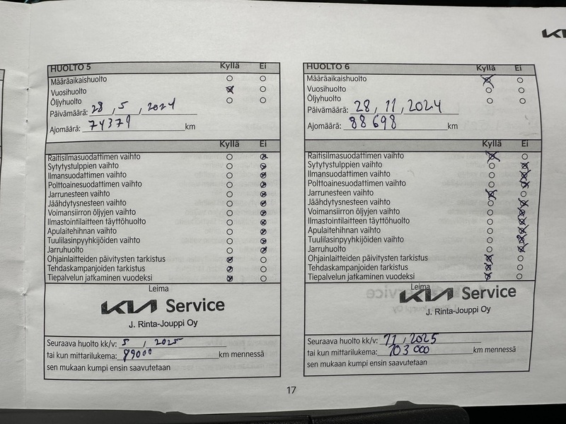 Kia Sportage vaihtoauto