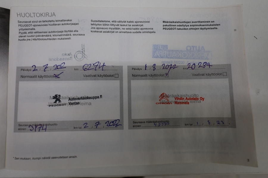 Peugeot 208 vaihtoauto