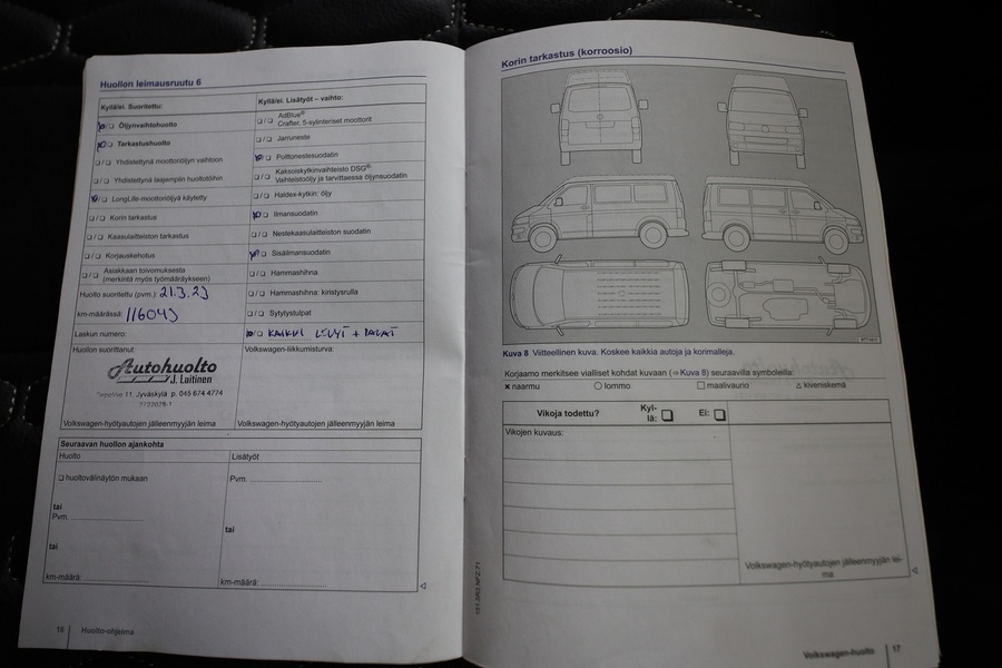 Volkswagen Transporter vaihtoauto