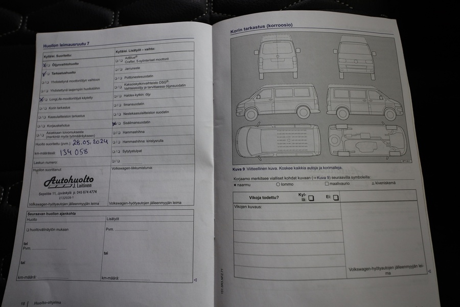 Volkswagen Transporter vaihtoauto