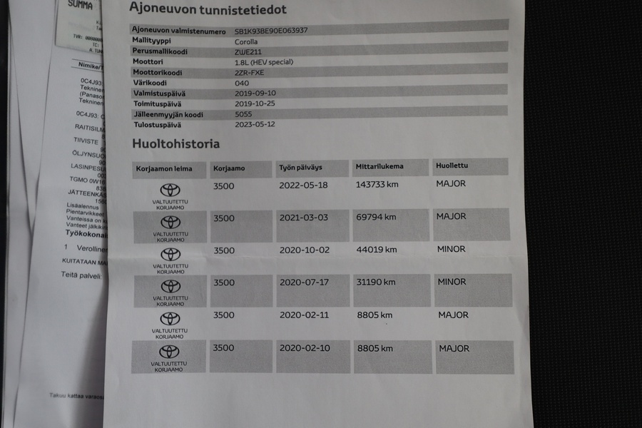 Toyota Corolla vaihtoauto