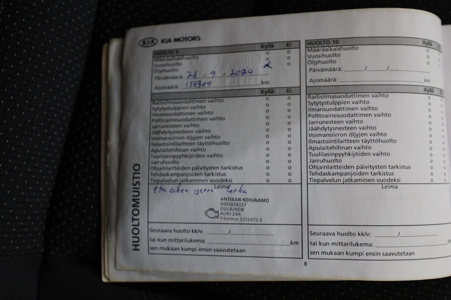 Kia Carens vaihtoauto