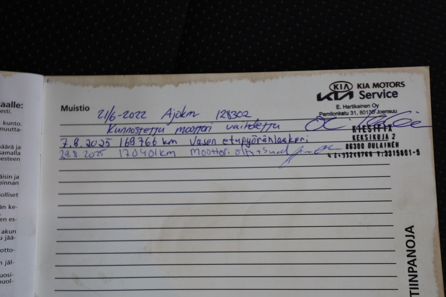 Kia Carens vaihtoauto