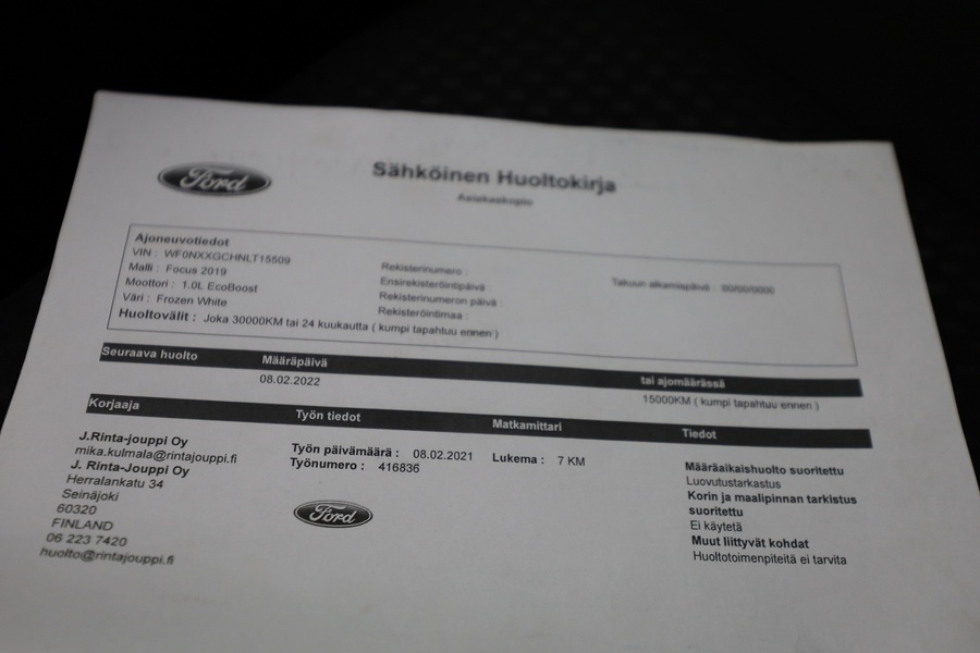 Ford Focus vaihtoauto