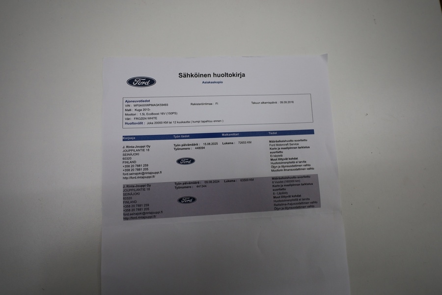 Ford Kuga vaihtoauto