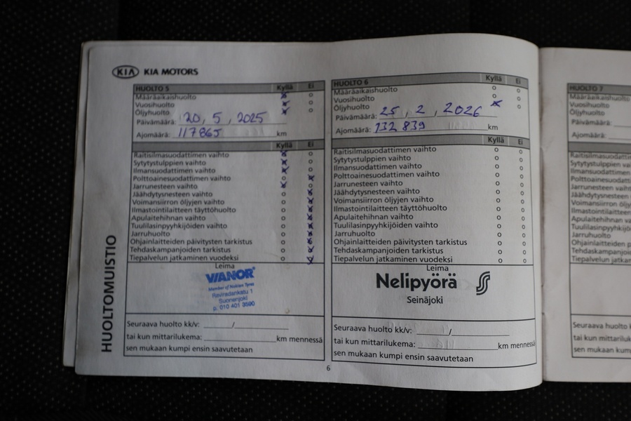 Kia Carens vaihtoauto