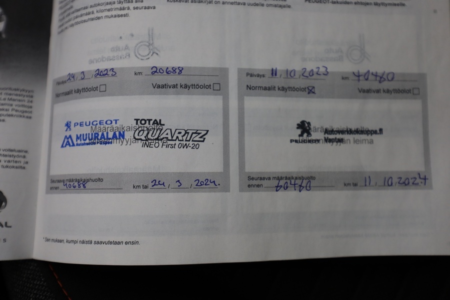 Peugeot 208 vaihtoauto