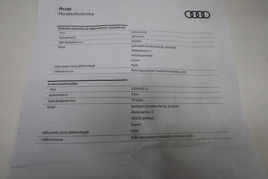 Audi A4 vaihtoauto
