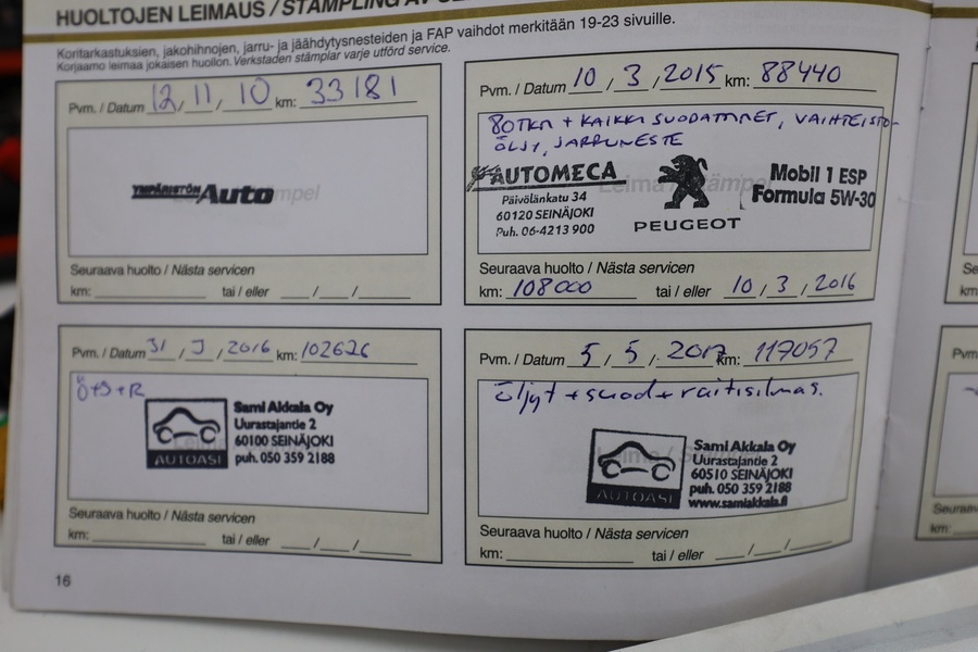 Peugeot 5008 vaihtoauto