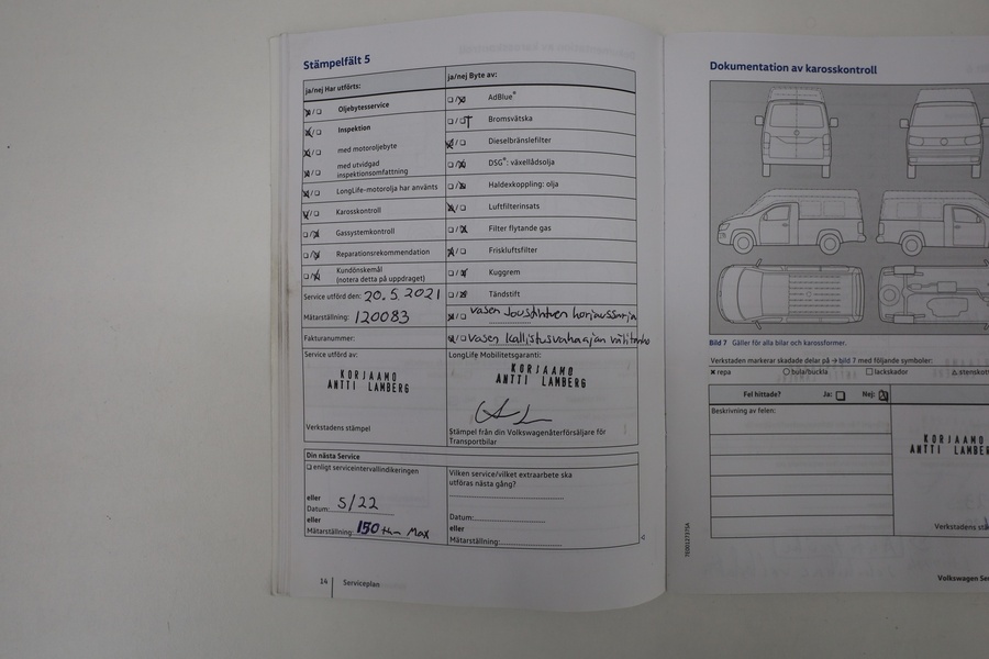 Volkswagen Transporter vaihtoauto