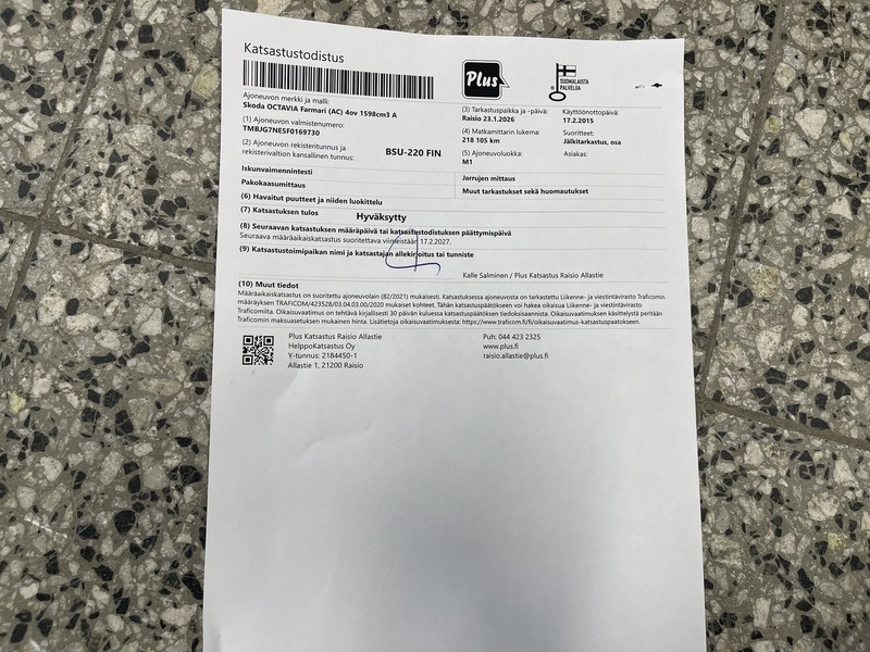 Skoda Octavia vaihtoauto