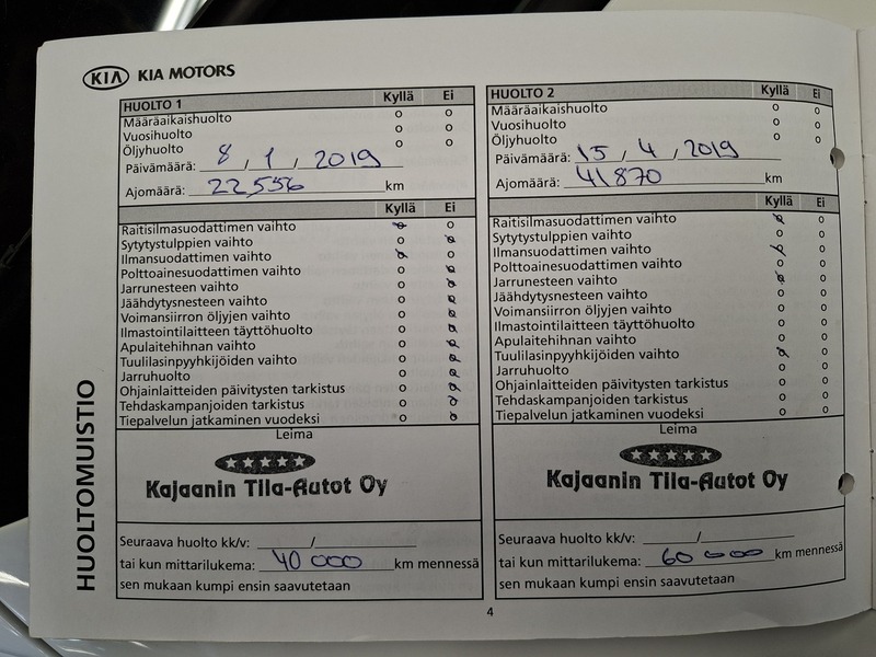 Kia Optima vaihtoauto