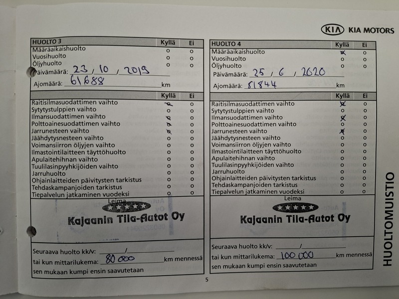 Kia Optima vaihtoauto